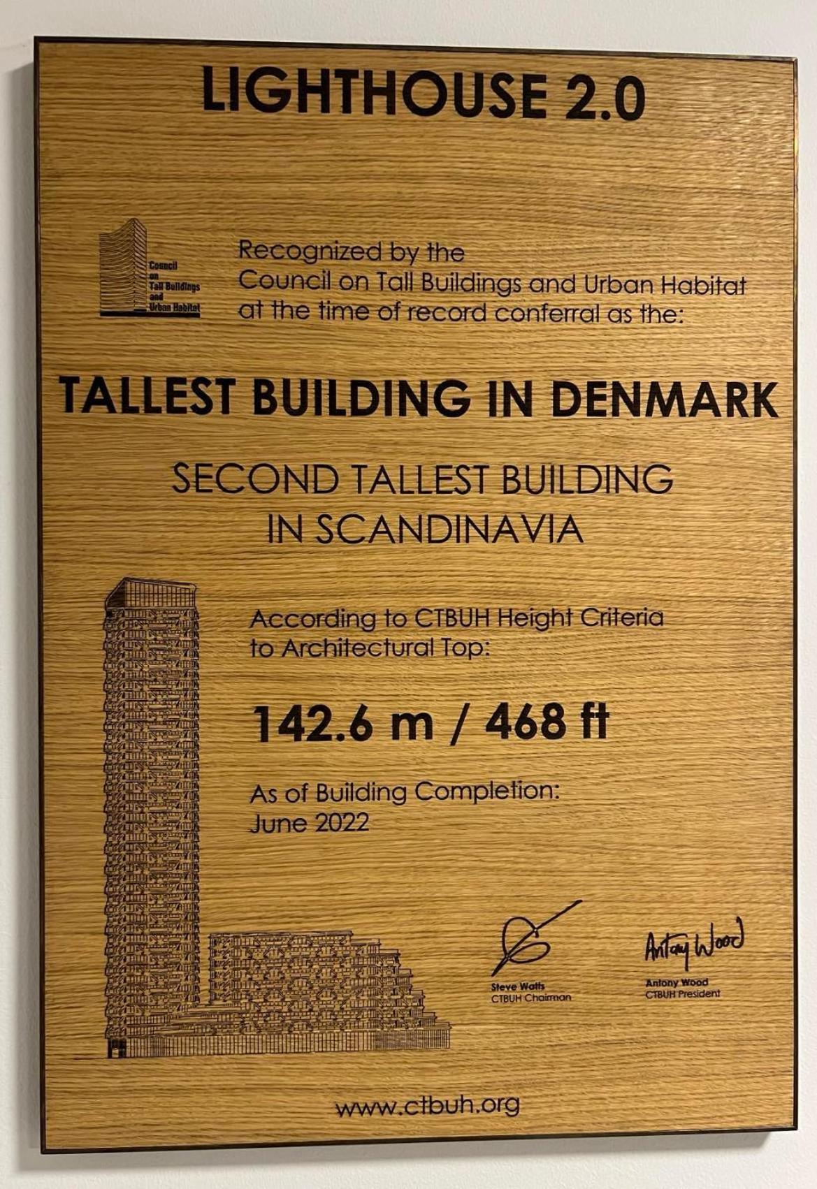 26-Etage Lejlighed Med Utrolig Havudsigt Aarhus Exterior photo